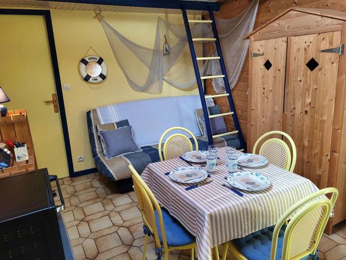 Location de vacances pour 3 personnes, avec terrasse, animaux acceptés à Pirou - 2