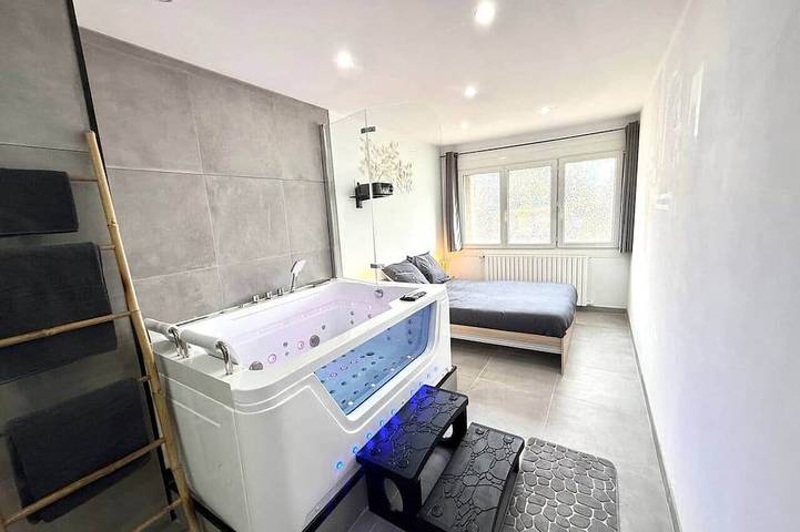 Maison de vacances pour 6 personnes, avec jacuzzi