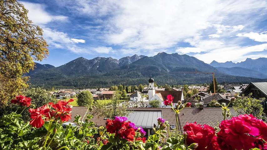 Ferienwohnung für 2 Personen, mit Terrasse in Wallgau - 3