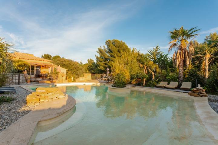 Maison de vacances pour 6 personnes, avec balcon à La Cadière-d'Azur