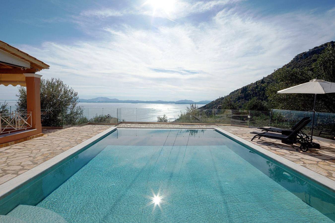 Amazing 3 bedroom villa with stunning sea views in Kentroma, Corfu
