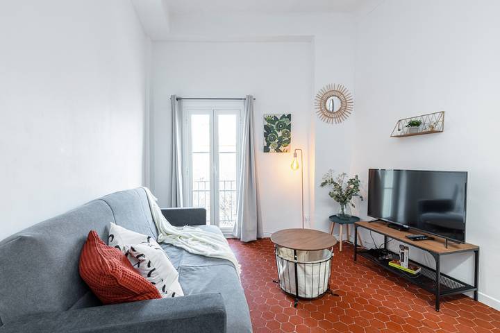 Ferienwohnung für 2 Personen, mit Balkon in Nizza - 2