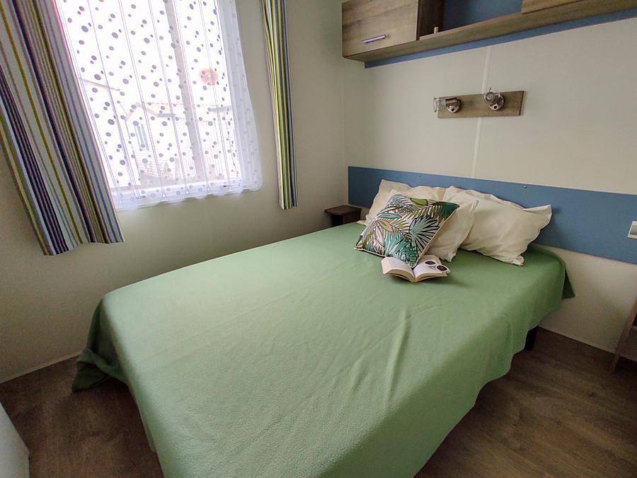 Camping Les Alizés  - Mobilheim 5 personen - Oasis Komfort 4/5 Pers. in Saint-Hilaire-de-Riez, Vendée