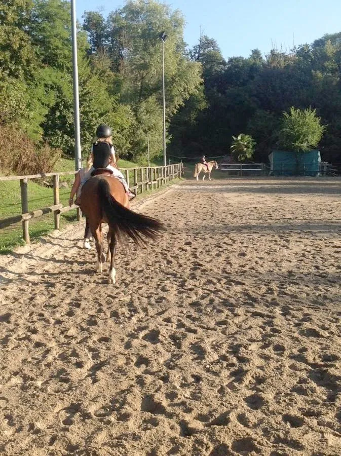 Alloggio in famiglia per 2 persone, con panorama e giardino nonché terrazza, con animali domestici - 1