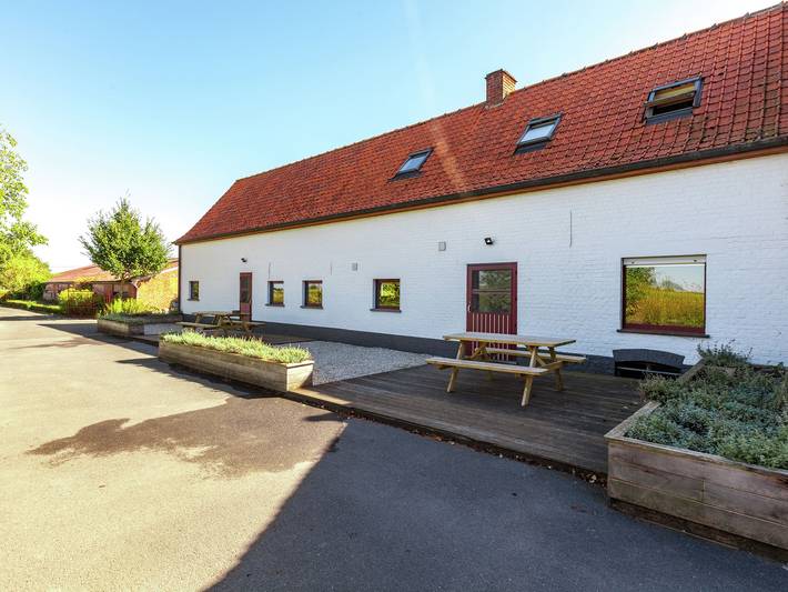 Maison de campagne pour 4 personnes, avec terrasse, animaux acceptés en Belgique