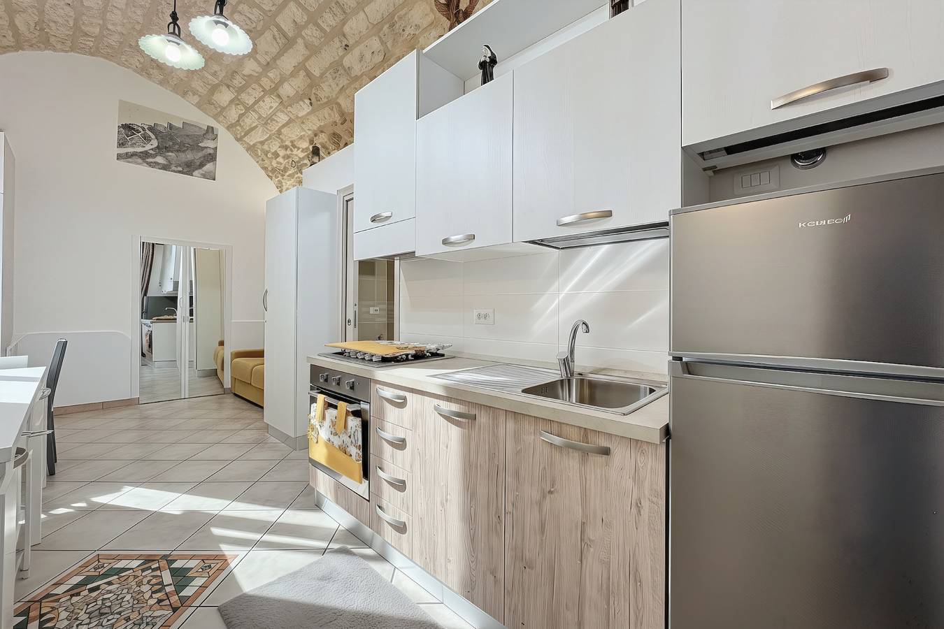 Estudio entero, Monolocale 'La Castellana' con Wi-Fi en el centro de Monte Sant’Angelo in Monte Sant'Angelo, Gargano