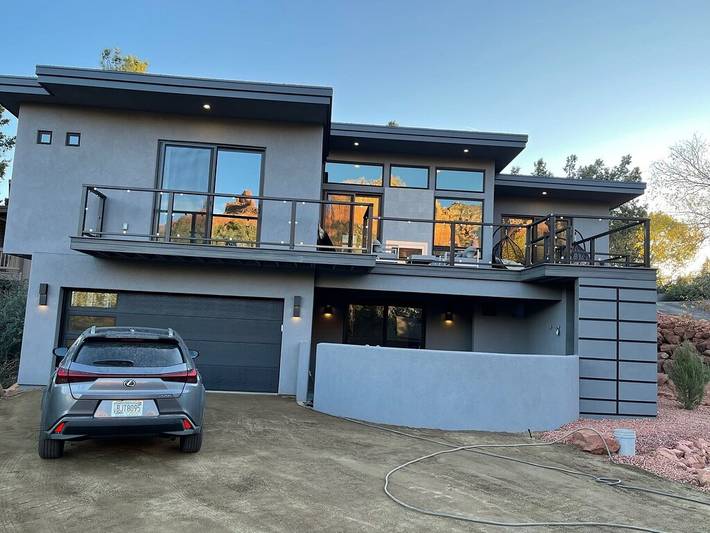 Vacation house for 6 people, with yard and hot tub in Sedona