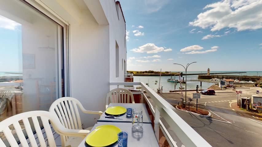 Appartement de vacances pour 4 personnes, avec balcon à Saint-Gilles-Croix-de-Vie