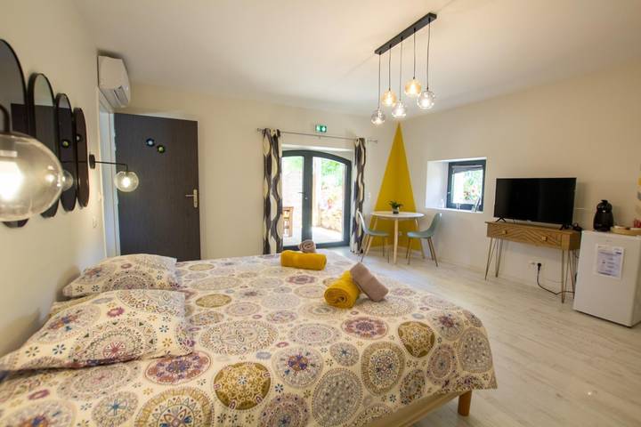 Chambre d’hôte pour 2 personnes, avec jardin et sauna, adapté aux familles