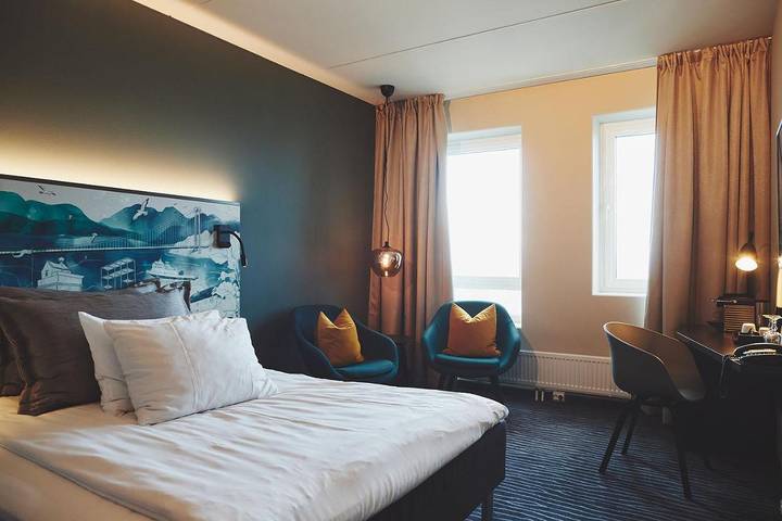 Hotel für 2 Personen, mit Terrasse und Pool in Stord - 4