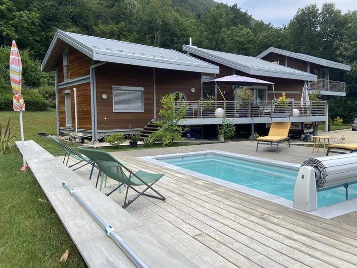 Villa pour 8 personnes, avec piscine et terrasse ainsi que vue sur le lac et jardin sur le Lac d'Annecy - 2