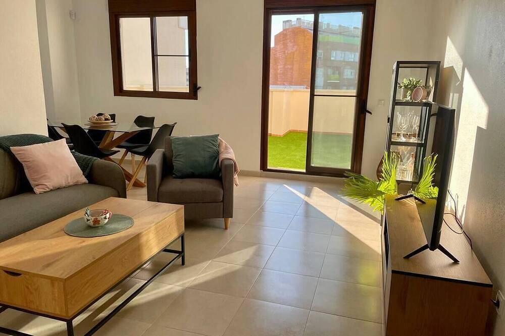 Entire apartment, Modern penthouse at the foot of the tramway in Murcia, Murcia Inland