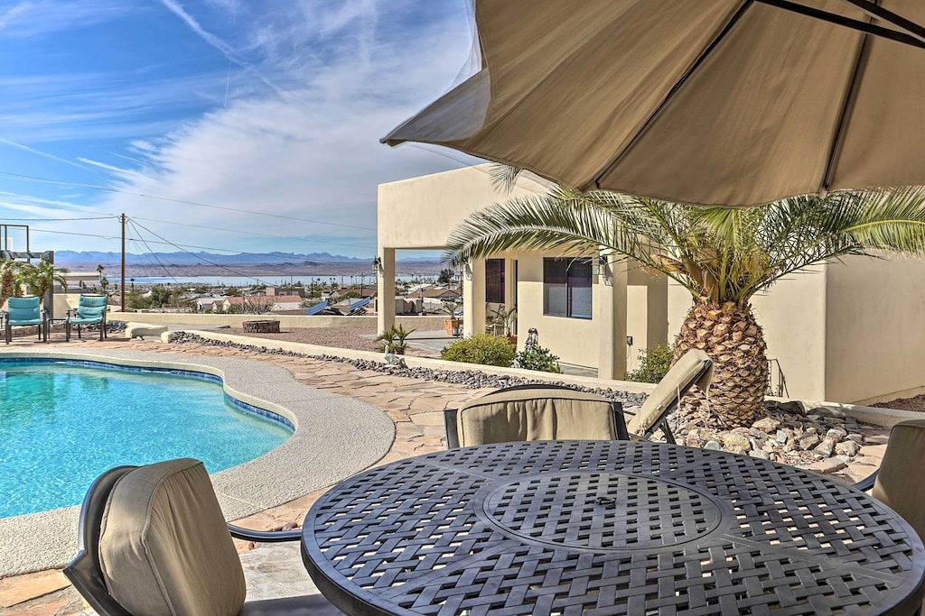 Lake Havasu City Cottage mit Pool, Spa und Blick auf den See! in Lake Havasu City, Mohave County