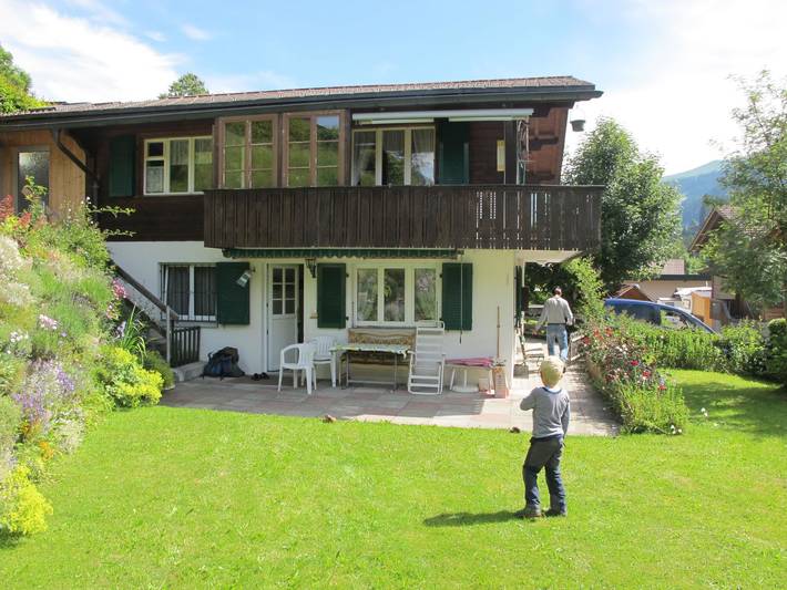 Hütte für 4 Personen, mit Garten in Adelboden
