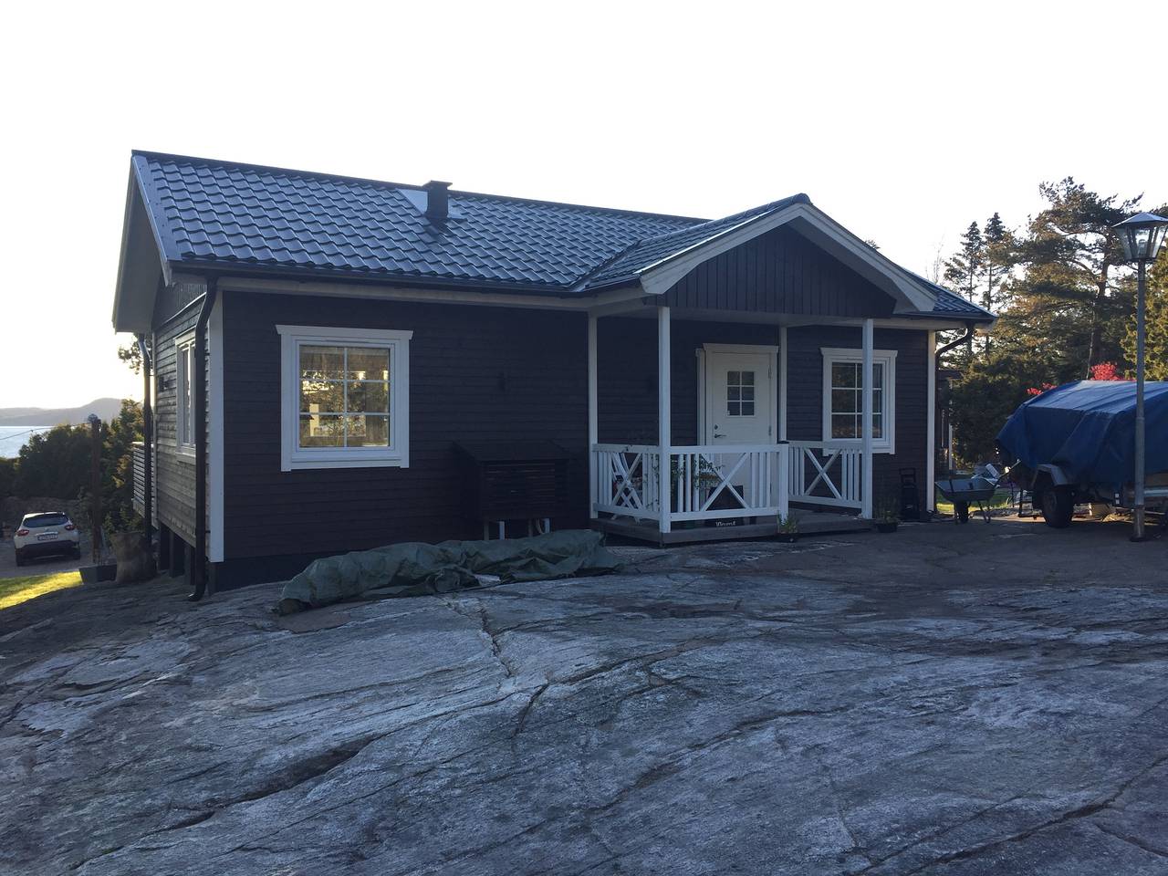 Hus för 6 Personer, med terass och trädgård