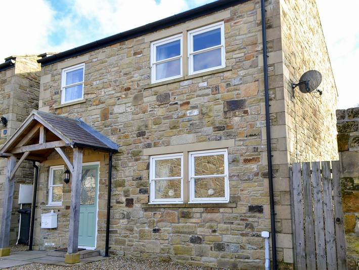 Log cabin for 5 people, with garden in Otterburn