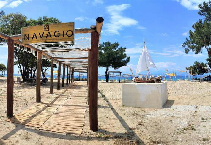 Vakantiewoning voor 5 personen, met uitzicht en tuin op Thassos