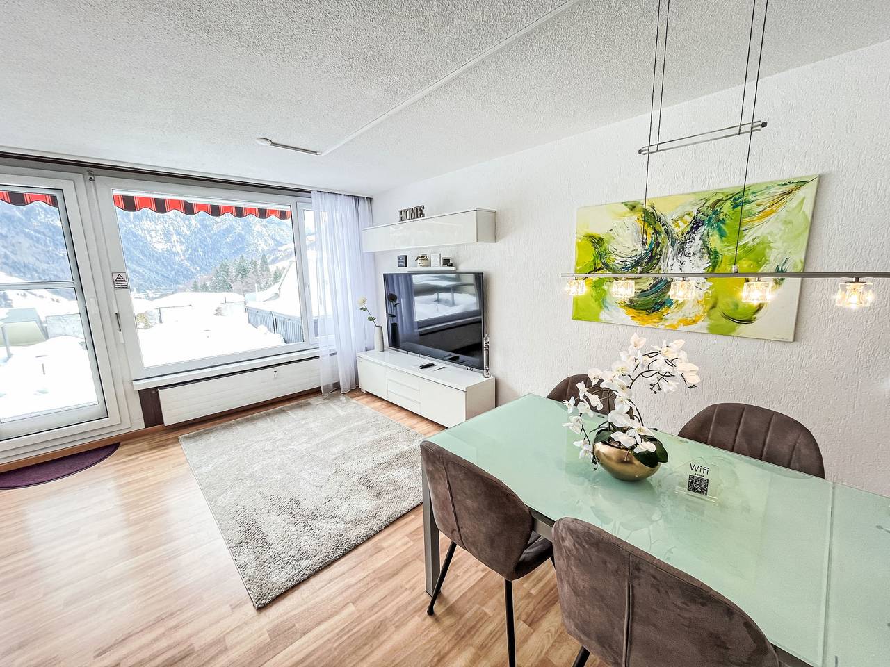 Ganze Wohnung, Taminatal Panorama in Pfäfers, Churer Rheintal