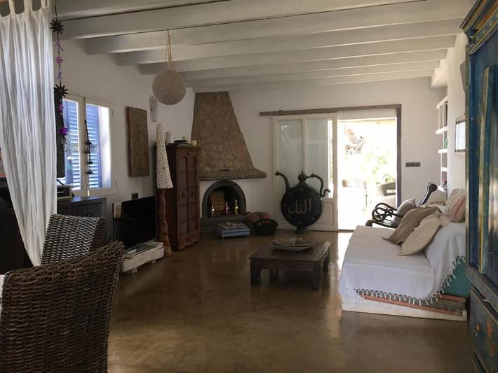 Casa rural para 6 personas, con jardín además de terraza y vistas en Es Pujols - 4