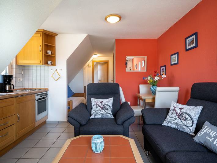 Geheel vakantieappartement, Vakantieappartement voor 3 personen met balkon in Prerow, Schiereiland Fischland - Darss - Zingst