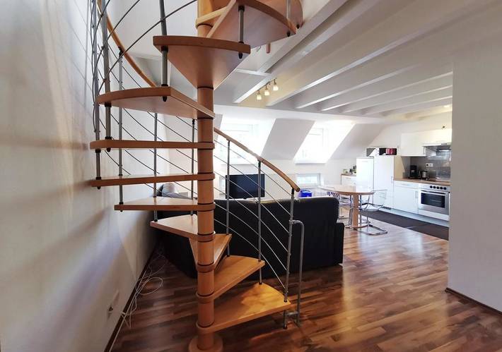 Apartament wakacyjny dla 9 osób, z Balkon i Taras oraz Widok w Heidelberg