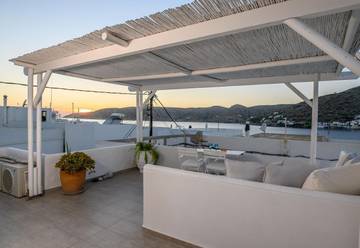 Maison d’hôte pour 3 personnes, avec jardin et vue dans Amorgos