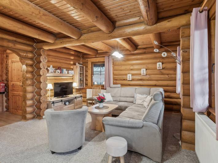 Chalet für 6 Personen, mit Garten und Balkon im Harz - 4