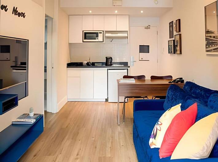 Casas e apartamentos de temporada para 2 pessoas, com terraço e jacuzzi e ainda piscina em Itaim Bibi