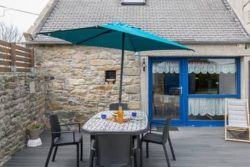 Gîte pour 2 personnes, avec jardin à Santec