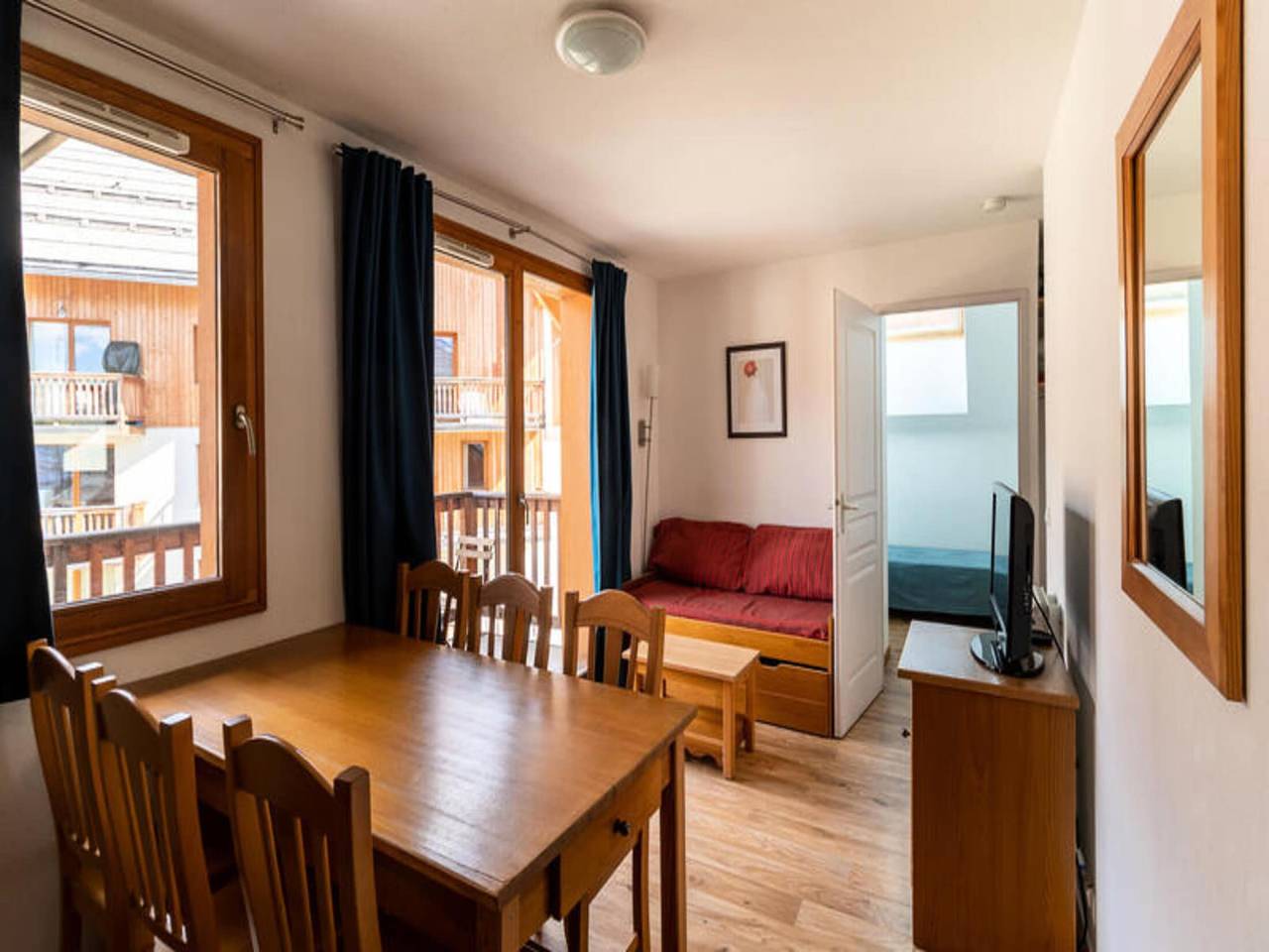 Appartement entier, Les Chalets De Bois Méan in Les Orres, Parc national des Écrins