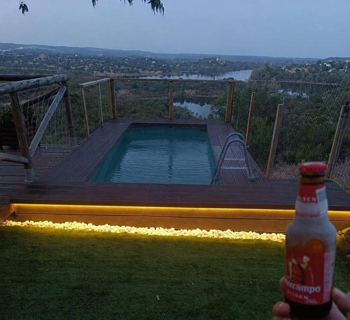Casa rural para 4 personas, con Terraza además de Piscina y Vistas en Guillena