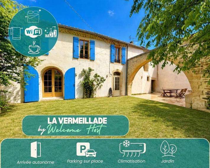 Maison d’hôte pour 8 personnes, avec Terrasse et Jardin