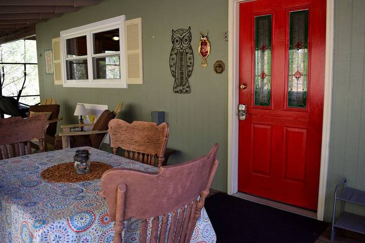 Glamping for 5 people, with terrace and hot tub in Great Smoky Mountains National Park