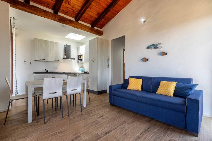 Ferienhaus für 4 Personen, mit Garten