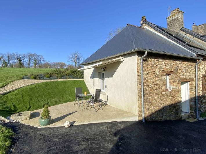 Studio pour 2 personnes, avec Terrasse et Jardin