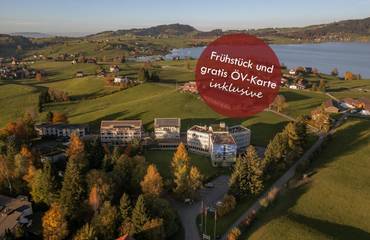 Hôtel pour 2 personnes, avec vue ainsi que vue sur le lac et jardin à Einsiedeln