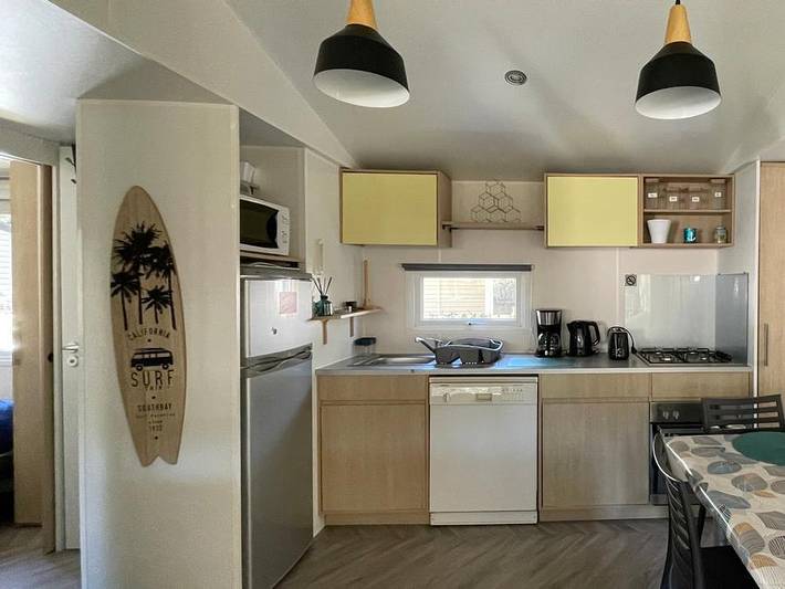 Camping pour 6 personnes, avec bassin pour enfant, adapté aux familles à Les Mathes - 3