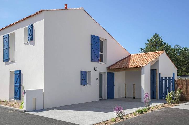 Location de vacances pour 6 personnes, avec Piscine dans Plage naturiste (Olonne-sur-Mer)