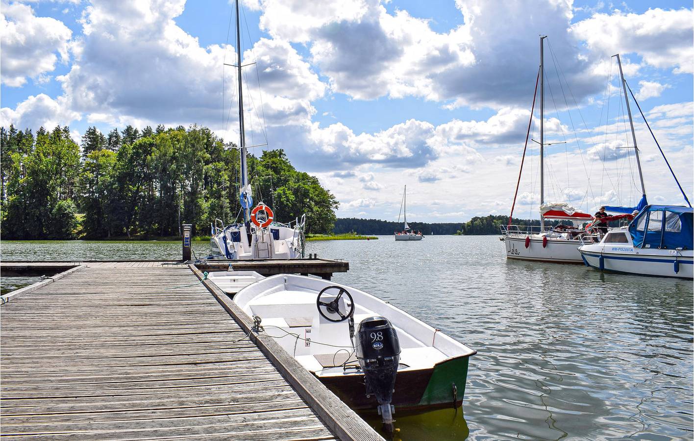 Ferienhaus für 4 Personen mit Terrasse in Ruciane-Nida, Masuren
