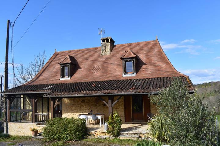 Gîte pour 4 personnes, avec jardin et terrasse à Orliac