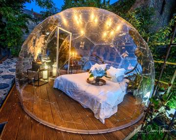 Cottage pour 2 personnes, avec piscine ainsi que vue et jardin à Waterloo