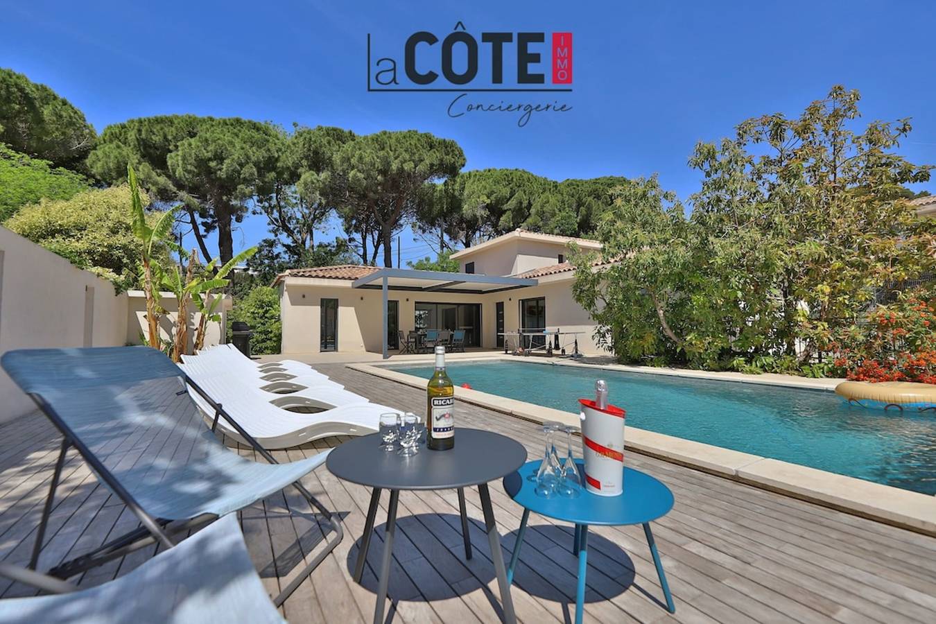 Villa Marisol in Carry-le-Rouet, Costa mediterránea (Francia)