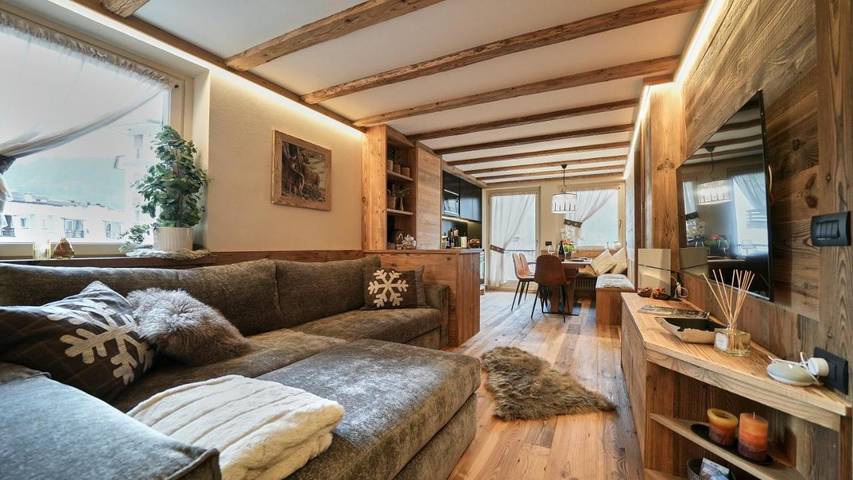 Ferielejlighed for 4 personer, med balkon og udsigt i Cervinia