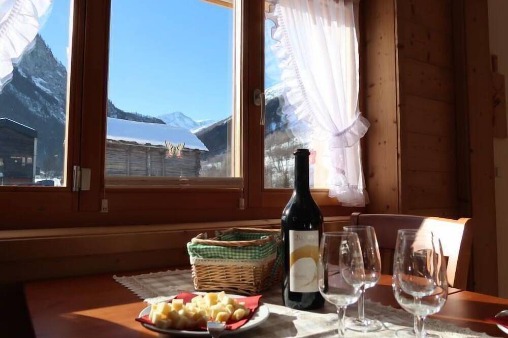 Ganze Wohnung, Chalet Molignon in Evolène, Walliser Alpen