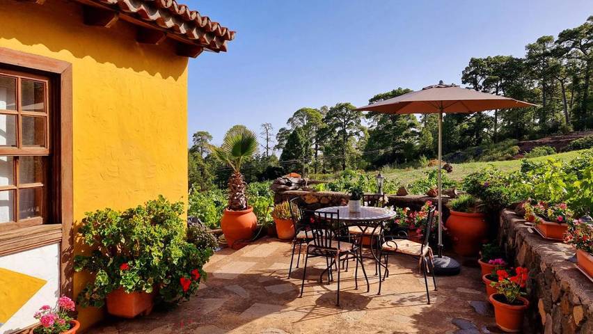 Casa rural para 4 personas, con Terraza y Jardín en Puntagorda
