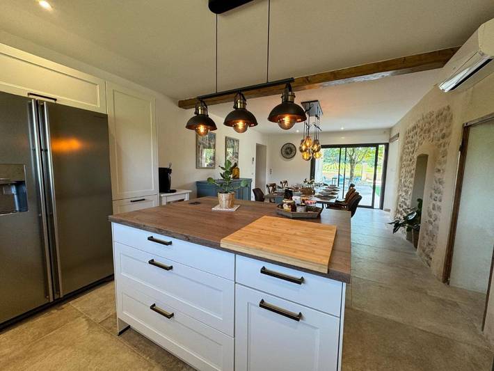 Location de vacances pour 10 personnes, avec jardin et piscine à Rasteau - 3