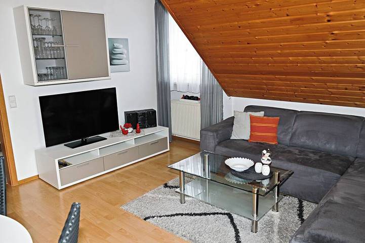 Ganze Wohnung, SeeZeit Dingelsdorf - Moderne Ferienwohnung mit Seeblick und Radanbindung in Konstanz, Hohenzollern Radweg Region