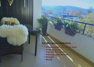 Ferienwohnung für 3 Personen, mit Balkon in Bad Harzburg