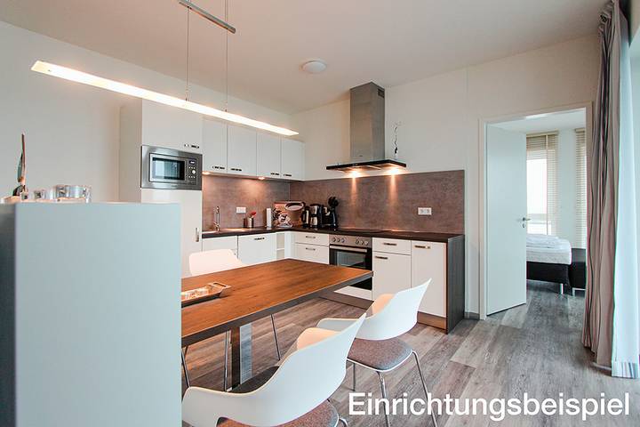 Ferienwohnung für 6 Personen, mit Balkon und Terrasse sowie Sauna und Ausblick in Schwansen - 4