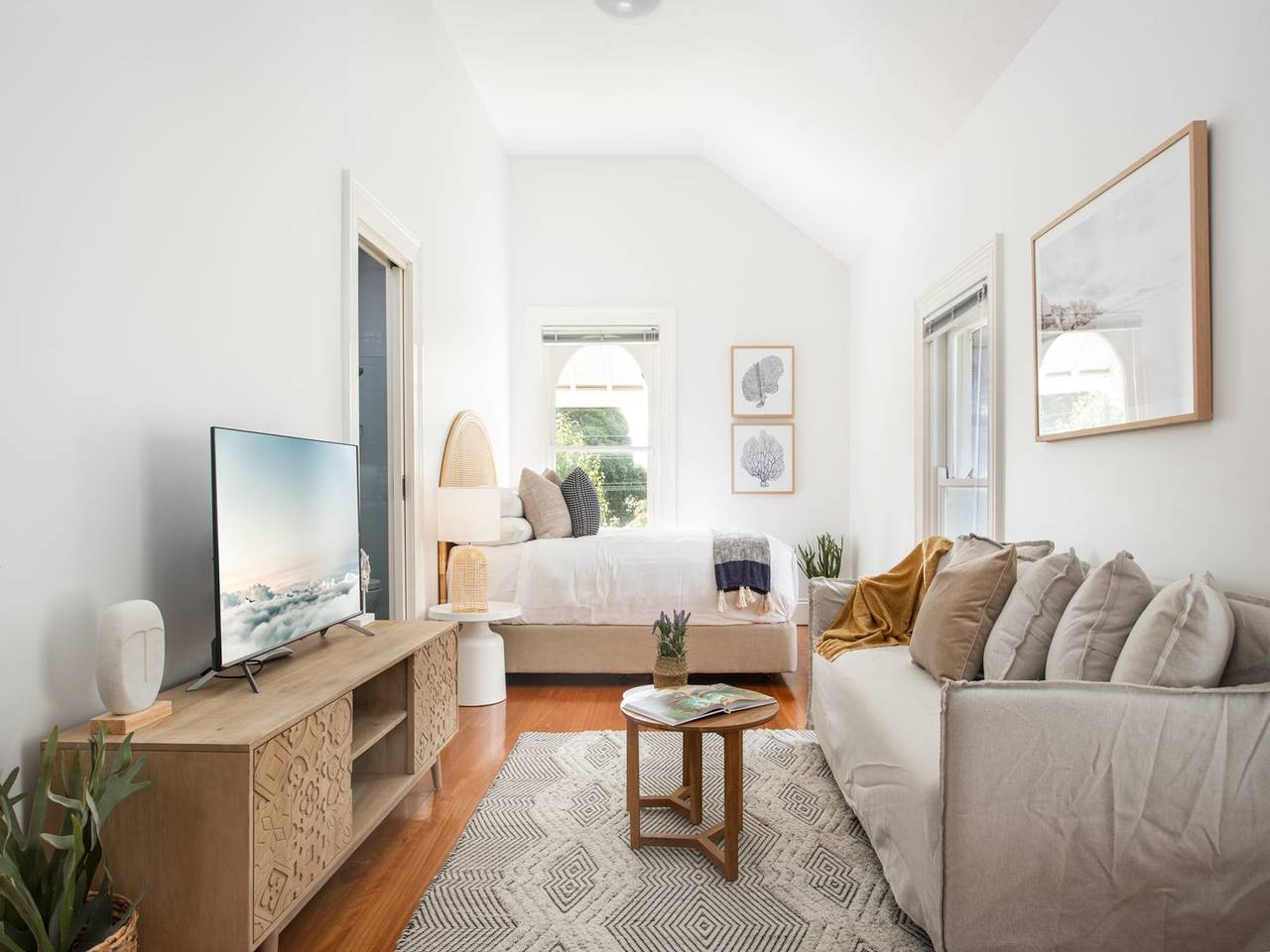 Hel lejlighed, Boutique-studiolejlighed med balkon i perfekt beliggenhed in Sydney, New South Wales